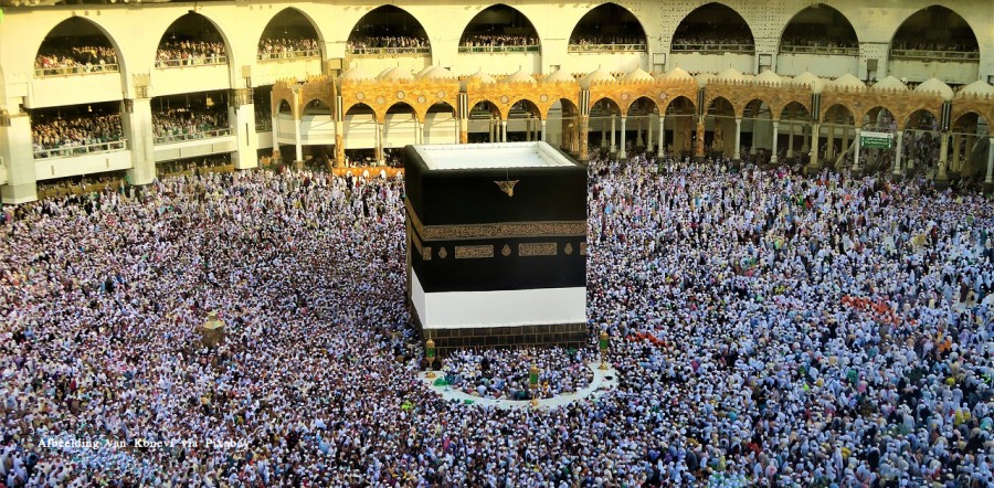 Islamitische Pelgrimage naar Mekka (Pixabay)