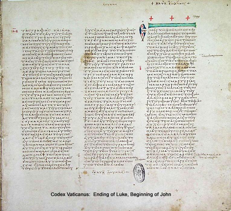 Codex Vaticanus (public domain)