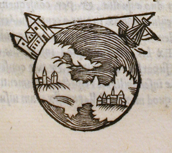 "De sphaera mundi". Meest invloedrijke astronomieboek uit de 13e eeuw. (public domain)