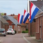 Koningsdag 2022 Nederlandse Vlag Straat Noordhorn