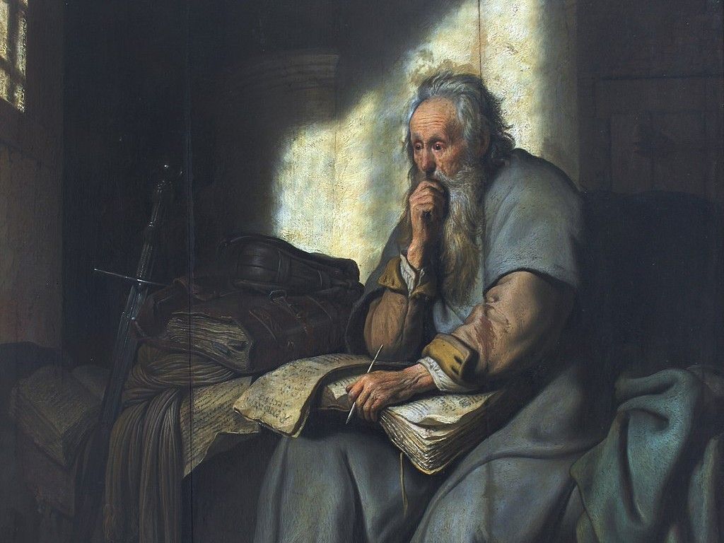 Paulus in de gevangenis, Rembrandt van Rijn (1627)