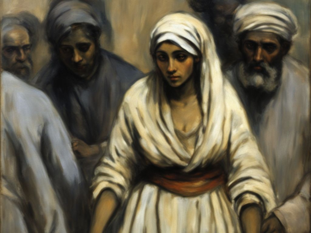 Gomer wordt vrijgekocht door Hosea (beeld van Israël)