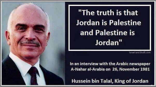 Jordanie is Palestina